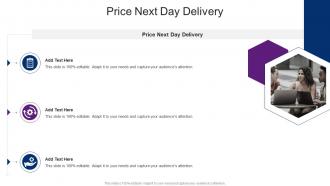 Price Next Day Delivery In Powerpoint And Google Slides Cpb