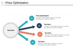 Price optimization ppt powerpoint presentation gallery guidelines cpb