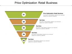 Price optimization retail business ppt powerpoint presentation layouts file formats cpb