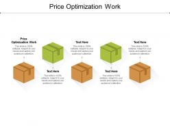 Price optimization work ppt powerpoint presentation ideas topics cpb