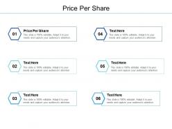 Price per share ppt powerpoint presentation portfolio outline cpb