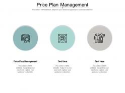 Price plan management ppt powerpoint presentation file display cpb