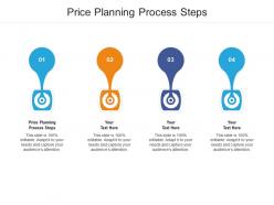 Price planning process steps ppt powerpoint presentation summary skills cpb