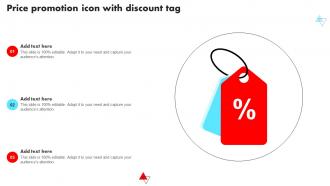 Price Promotion Icon With Discount Tag