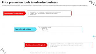 Price Promotion Tools To Adverise Business