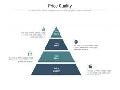 Price quality ppt powerpoint presentation inspiration example file cpb