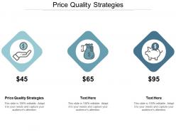 Price quality strategies ppt powerpoint presentation ideas picture cpb