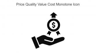 Price Quality Value Cost Monotone Icon In Powerpoint Pptx Png And Editable Eps Format