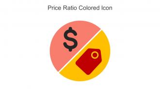 Price Ratio Colored Icon In Powerpoint Pptx Png And Editable Eps Format