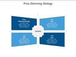 Price skimming strategy ppt powerpoint presentation portfolio diagrams cpb