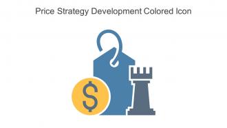 Price Strategy Development Colored Icon In Powerpoint Pptx Png And Editable Eps Format