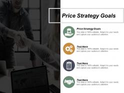 Price strategy goals ppt powerpoint presentation professional inspiration cpb