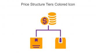 Price Structure Tiers Colored Icon In Powerpoint Pptx Png And Editable Eps Format