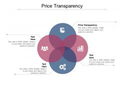 Price transparency ppt powerpoint presentation pictures icon cpb