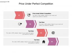 Price under perfect competition ppt powerpoint presentation model cpb