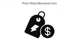 Price Wars Monotone Icon In Powerpoint Pptx Png And Editable Eps Format