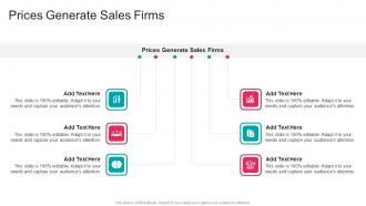 Prices Generate Sales Firms In Powerpoint And Google Slides Cpb