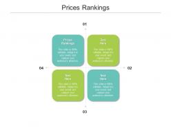 Prices rankings ppt powerpoint presentation slides outline cpb