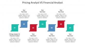 Pricing Analyst Vs Financial Analyst Ppt Powerpoint Presentation Outline Gallery Cpb