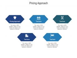 Pricing approach ppt powerpoint presentation show deck cpb