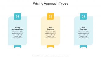 Pricing Approach Types In Powerpoint And Google Slides Cpb