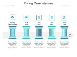 Pricing case interview ppt powerpoint presentation slides portrait cpb