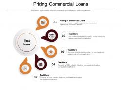 Pricing commercial loans ppt powerpoint presentation inspiration show cpb