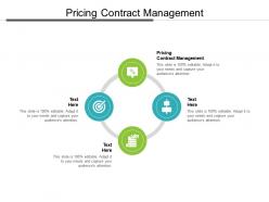 Pricing contract management ppt powerpoint presentation layouts example file cpb