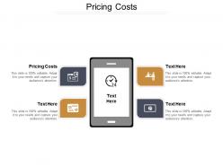Pricing costs ppt powerpoint presentation icon shapes cpb