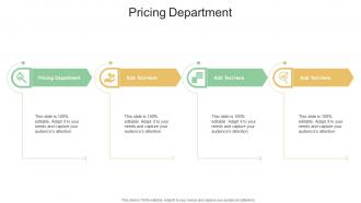 Pricing Department In Powerpoint And Google Slides Cpb