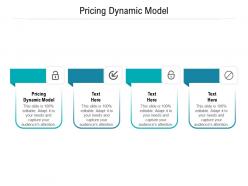 Pricing dynamic model ppt powerpoint presentation portfolio templates cpb
