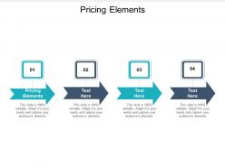 Pricing elements ppt powerpoint presentation ideas example topics cpb