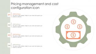 Pricing Management And Cost Configuration Icon