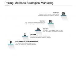 Pricing methods strategies marketing ppt powerpoint presentation layouts cpb