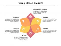 Pricing models statistics ppt powerpoint presentation file information cpb