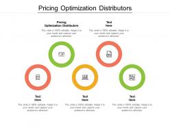 Pricing optimization distributors ppt powerpoint presentation pictures designs cpb