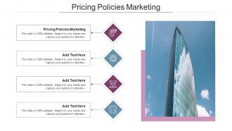 Pricing Policies Marketing In Powerpoint And Google Slides Cpb