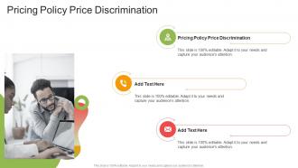 Pricing Policy Price Discrimination In Powerpoint And Google Slides Cpb