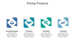 Pricing products ppt powerpoint presentation slides shapes cpb