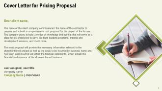 Pricing Proposal Powerpoint Presentation Slides