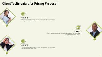 Pricing Proposal Powerpoint Presentation Slides