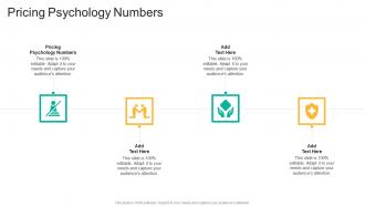 Pricing Psychology Numbers In Powerpoint And Google Slides Cpb