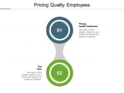 Pricing quality employees ppt powerpoint presentation slides graphic images cpb