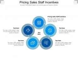 Pricing sales staff incentives ppt powerpoint presentation professional design inspiration cpb