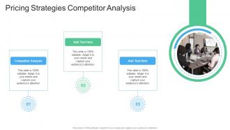 Pricing Strategies Competitor Analysis In Powerpoint And Google Slides Cpb