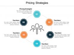 Pricing strategies ppt powerpoint presentation slides brochure cpb
