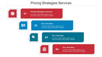 Pricing Strategies Services Ppt Powerpoint Presentation Gallery Designs Download Cpb