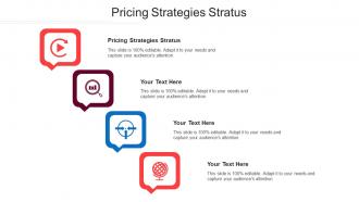 Pricing Strategies Stratus Ppt Powerpoint Presentation Outline Example Topics Cpb