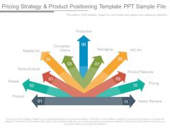 Pricing strategy and product positioning template ppt sample file