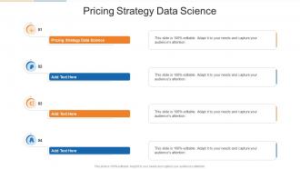 Pricing Strategy Data Science In Powerpoint And Google Slides Cpb